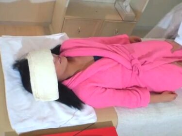 居酒屋でバイトしている素人さん→媚薬エステで気持ちよくなって大量中出しアヘ顔パコ
